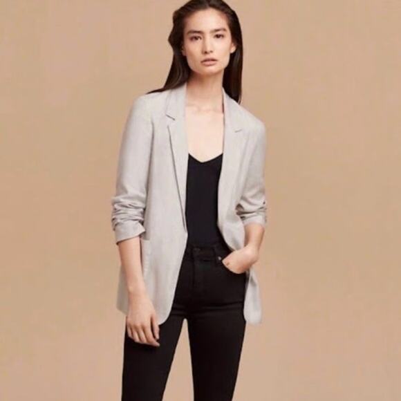 Talula Jackets & Blazers - Talula Aritzia Gray Business Casual Academia Blazer Jacket Women’s Size 2